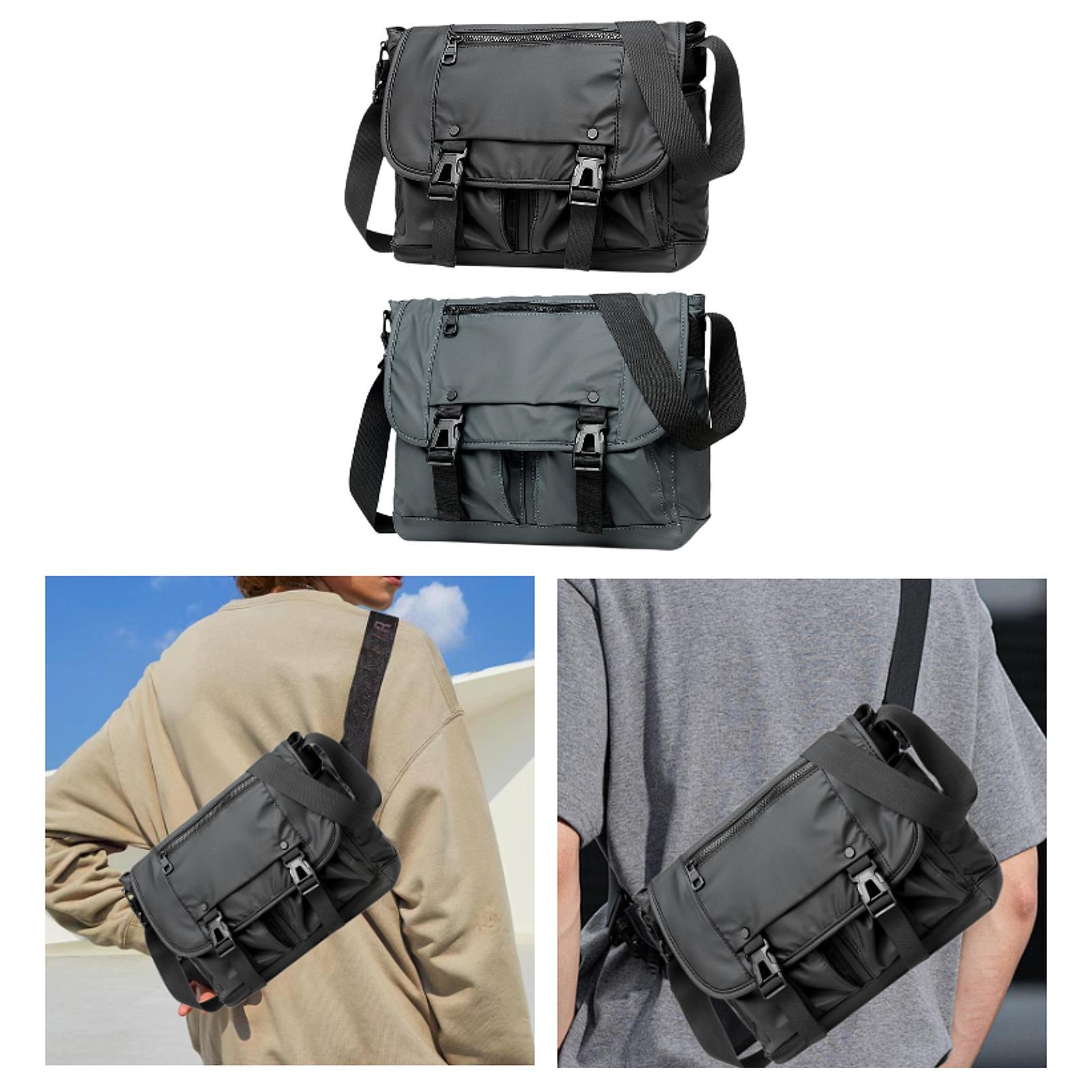 Messenger Bag Multilayer Pocke - Tote Bag Beach ulasan dan harga