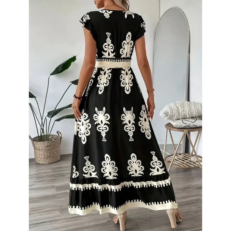 Plus Size New Women Fashion Fl - Romper Floral Print ulasan dan harga