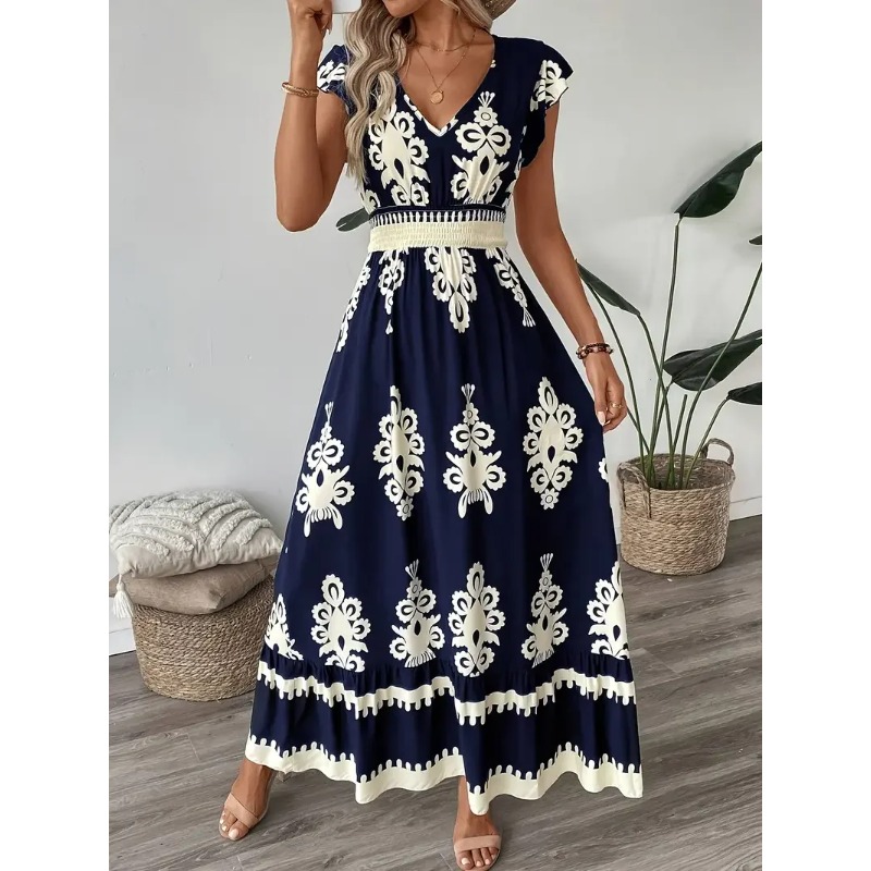 Plus Size New Women Fashion Fl - Romper Floral Print ulasan dan harga